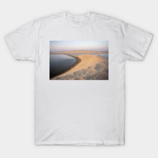 Doha sandhills and water. T-Shirt